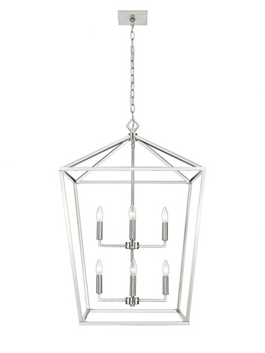 Corona 8 Light Pendant 36 Inch Tall and 24 Inch Wide by Millennium - 3335