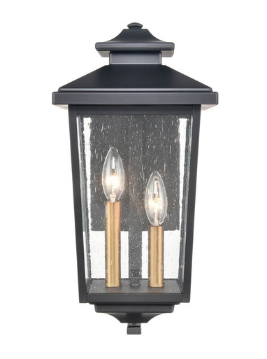 Eldrick 2 Light Small Outdoor Pendant by Millennium - 4642