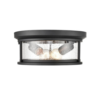 Bresley Two Light 12 Inch Wide Flush Mount by Millennium - 4402