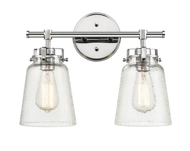 Amberose 2 Light Bath Vanity 12 Inch Tall and 16 Inch Wide by Millennium - 4412