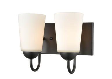 Ivey Lake 2 Light Bath Vanity 8 Inch Tall and 10 Inch Wide by Millennium - 9812