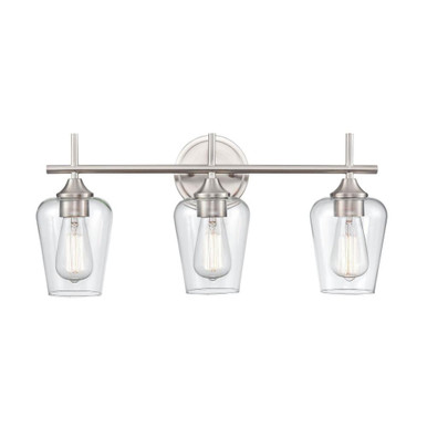 Ashford 3 Light Bath Vanity 10.25 Inch Tall and 22 Inch Wide by Millennium - 9703