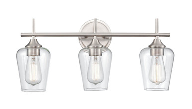 Ashford 3 Light Bath Vanity 10.25 Inch Tall and 22 Inch Wide by Millennium - 9703