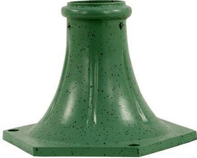 Three Inch Round Pole Surface Mounted Base by Dabmar - BS300