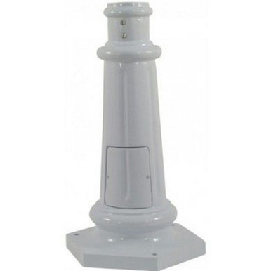 3 Inch Round Pole Surface Mounted Base by Dabmar - BS350
