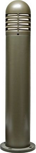 44 Inch 20W 112 Led Louvered Down Bollard by Dabmar - D180-LED