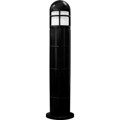LED Fiber G Open Cage Bollard 44.5 x 10.25 Inches by Dabmar - D140-A