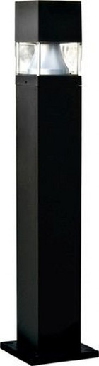 12W LED Fiber G Squared Bollard by Dabmar - D150-A