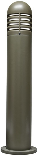 One Light MT 50W HPS Louvered Bollard by Dabmar - D182-50