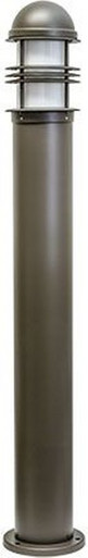 12W LED Cast Aluminum Open Cage Bollard by Dabmar - D3200-A