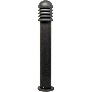 12W LED Cast Aluminum Shuttered Bollard by Dabmar - D3400-A