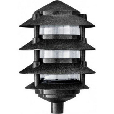 Pagoda Fix 4Tier 10 InchTop 1/2 InchBase 26W Dl-S26-Gu24 120V by Dabmar - D5413