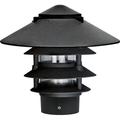 10 Inch 12W 100 LED 4-Tier Pagoda Light with 0.5 Inch Base by Dabmar - D5414