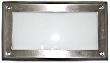 8.9 Inch 7W 1 LED Open Face Step Light by Dabmar - DSL1001-LED7
