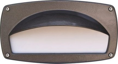 9 Inch 7W 1 LED Step Light with Eyelid by Dabmar - DSL1014-LED7