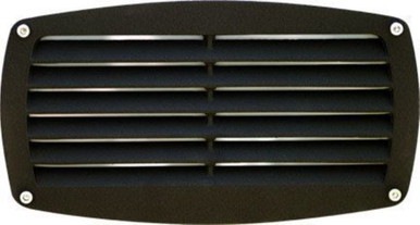 8.95 Inch 5W 1 LED Louvered Down Step Light by Dabmar - DSL1017-LED5