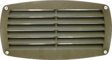 8.95 Inch 9W 1 LED Louvered Down Step Light by Dabmar - DSL1017-LED9