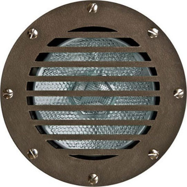 8.1 Inch 12W 1 LED In-Ground Well Light with Grill by Dabmar - FG4400-LED12-RGBW