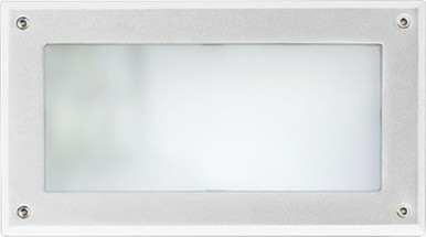 8.88 Inch 7W 1 LED Open Face Step Light by Dabmar - FG2000-LED7