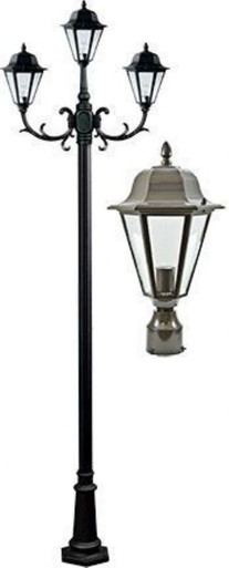 Daniella 3 Light Post Mount by Dabmar - GM1303