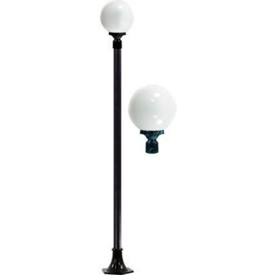 Emily 103.81 Inch 9W 1 LED Post Mount by Dabmar - GM2401-LED9