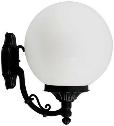 Emily 1 Light Frosted Glass Outdoor Wall Mount by Dabmar - GM246