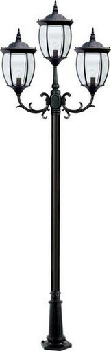 Victoria Post Three Light Fix 39W 3X Dl-S13-Gu24 120V by Dabmar - GM3015