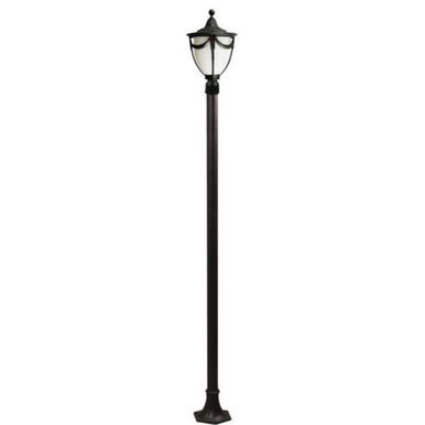 One Light Outdoor Post Lantern by Dabmar GM4801 - GM4801