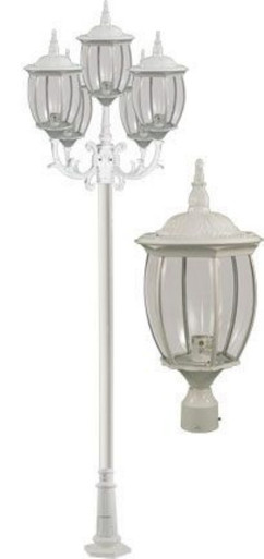 Victoria 134.25 Inch 30W 5 LED Post Mount by Dabmar - GM3005-LED6