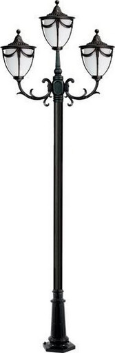 Rachel Post Light Fix 78W 3X Dl-S26-Gu24 120V by Dabmar - GM4816