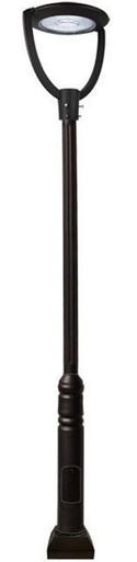140.62 Inch 75W 1 LED Large Post Mount by Dabmar - GM5720-LED75