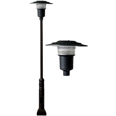 135 Inch 1 Light Large Post Mount by Dabmar - GM6550