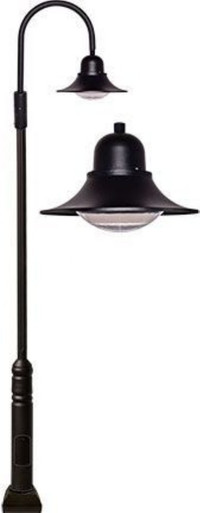 153 Inch 60W 1 LED Drop Light Post Mount by Dabmar - GM6010