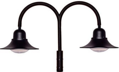35.5 Inch 120W 2 LED Post Top Mount by Dabmar - GM605