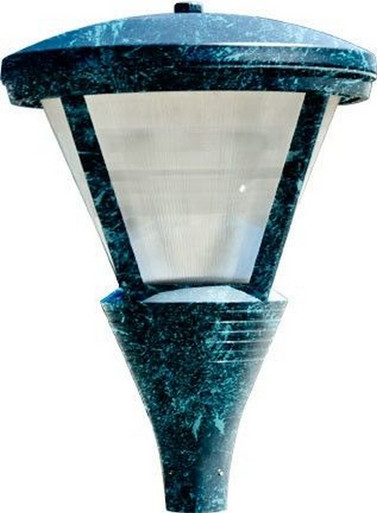 One Light Outdoor Post Lantern by Dabmar GM584 - GM584