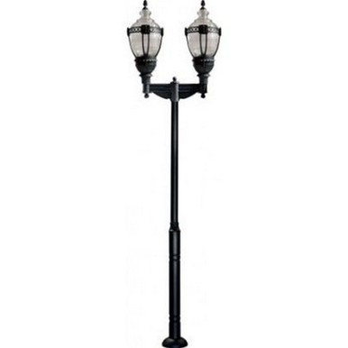 One Light Outdoor Post Lantern by Dabmar GM8045 - GM8045