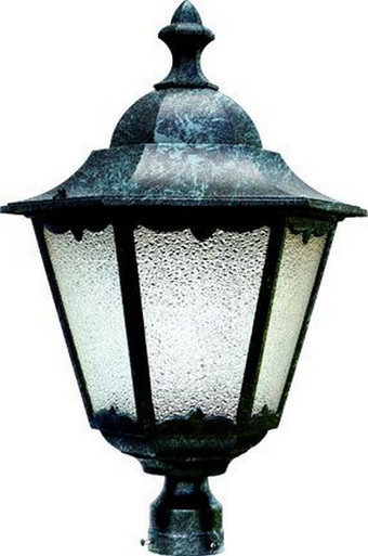 One Light Post Top Fixture by Dabmar - GM812