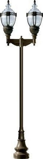 Acorn Two Light Outdoor Post Mount by Dabmar GM8944 - GM8944