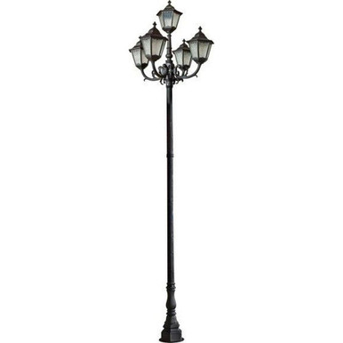 Cast Alum Lantern Light Fix 5X 50W Hps 120V by Dabmar - GM8153