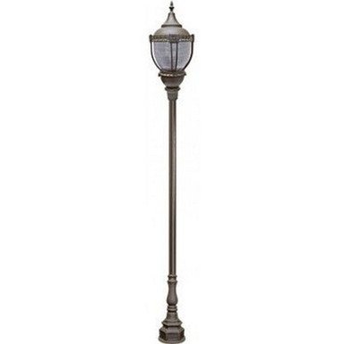 Acorn Cast Alum Drk Top Deco Base Acorn Fix 70W Hps Mt by Dabmar - GM8950