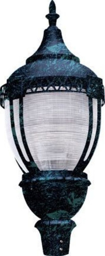 39.5 Inch 120W 1 LED Acorn Post Top Mount by Dabmar - GM910-LED120