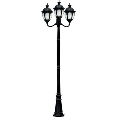 Three Light Post Mount by Dabmar - GM9303