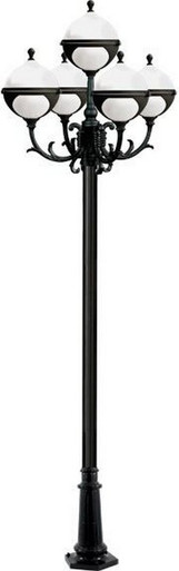 Natalie Post Light Fix 130W 5X Dl-S26-Gu24 120V by Dabmar - GM9721