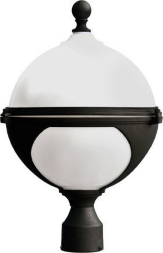 Natalie 18.5 Inch 16W 1 LED Post Top Mount by Dabmar - GM972-LED16