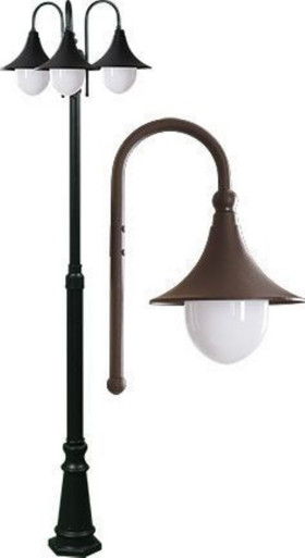 Marquee 101 Inch 48W 3 LED Post Mount by Dabmar - GM9903-LED16
