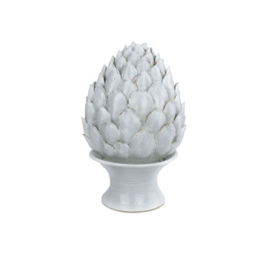 Ivory Artichoke 15.75 Inch Sculpture by Currey Company - 1200-0833