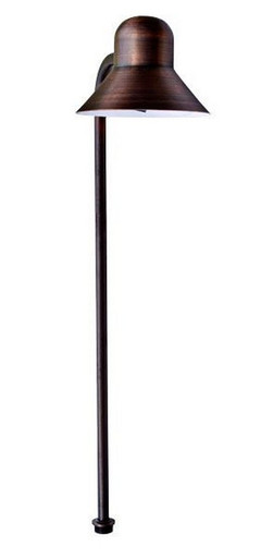 Solid Brass Collection One Light Path Lamp by Dabmar - LV217