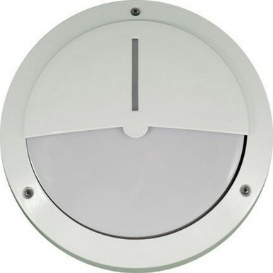 1 Light 13W GU24 Outdoor Surface Mount Wall Mount 10.5 Inch Wide by Dabmar - W3855