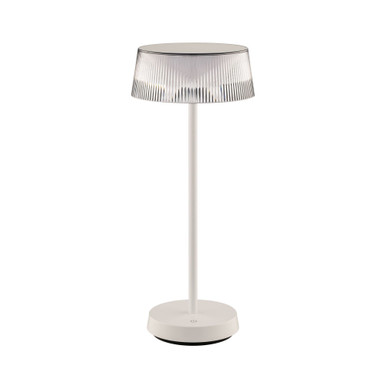 Crystal 2W 1 LED Rechargeable Table Lamp 14.38 Inch Wide by WAC Limited - TL-W251315
