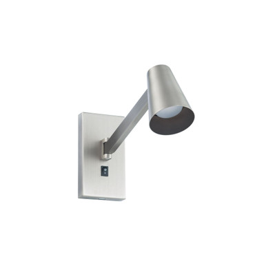 Grisham 7.8W 1 LED Reading Light 7.75 Inch Tall X 14.38 Inch Wide by dweLED - BL-25214